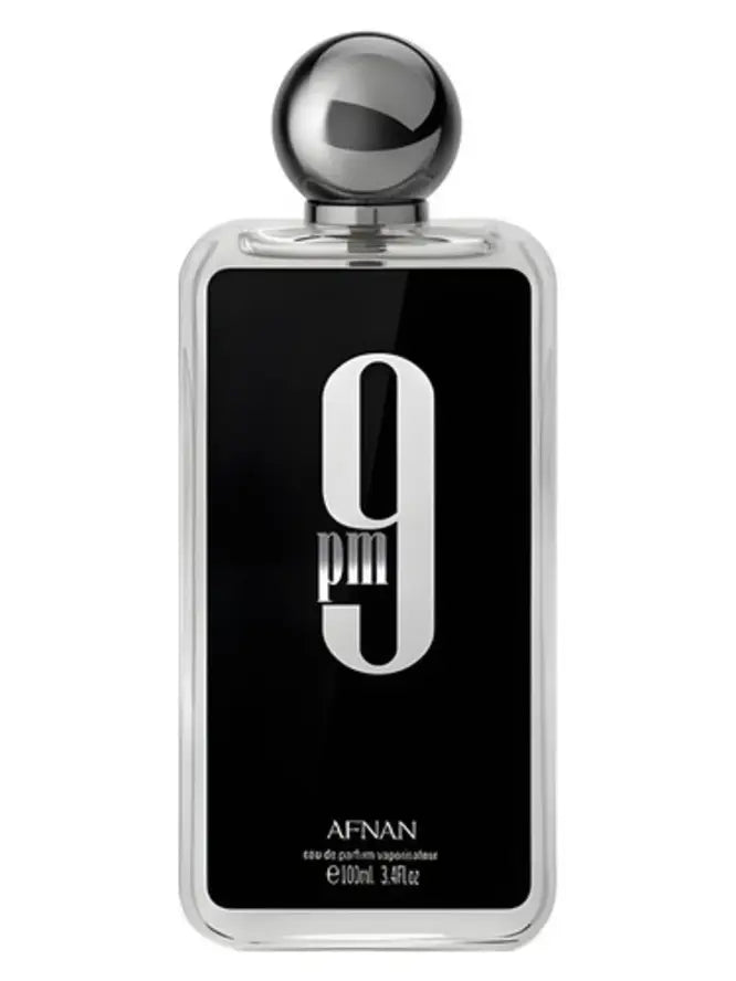 Afnan 9 PM Impression Eau De Parfum for Men – An Irresistible, Long-Lasting Evening Scent of Warm Vanilla, Spices, and Amber – The Ultimate Signature Fragrance for Nighttime Sophistication, Charisma, and Elegant Charm, Presented in a Sleek 100ml Bottle