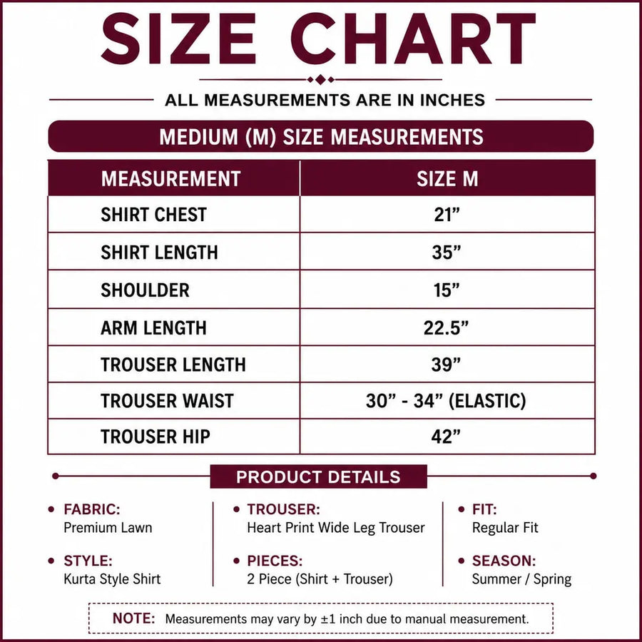 2 Pcs Women's Stitched Cotton Plain Shirt And Trouser