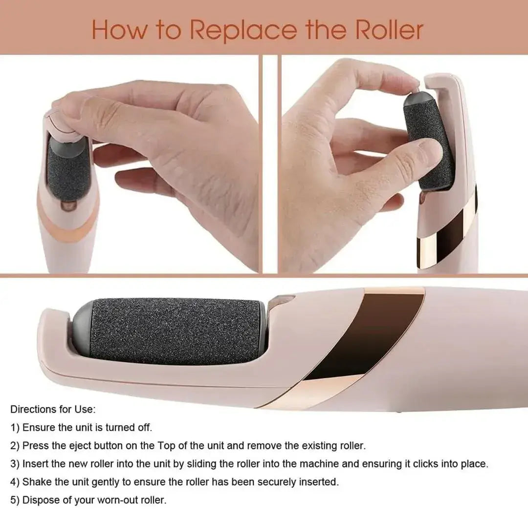 Rechargeable Electric Foot File Callus Remover