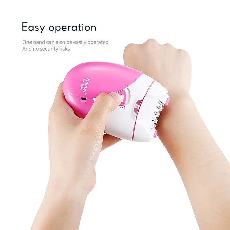 Kemei KM-189A Women Electric Epilator & Shaver