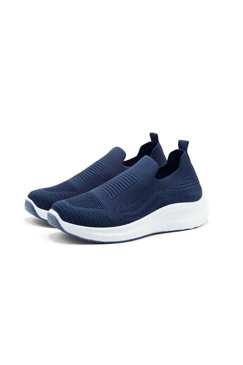 Men's Blue Slip-On Walking Sneakers Size 40-45