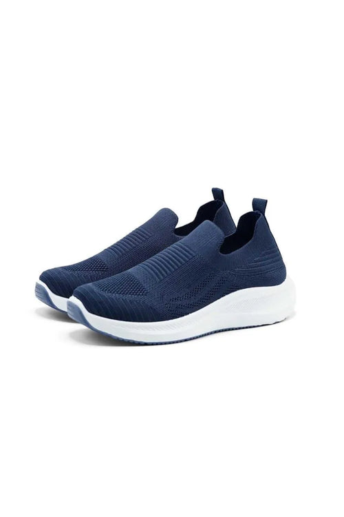 Men's Blue Slip-On Walking Sneakers Size 40-45