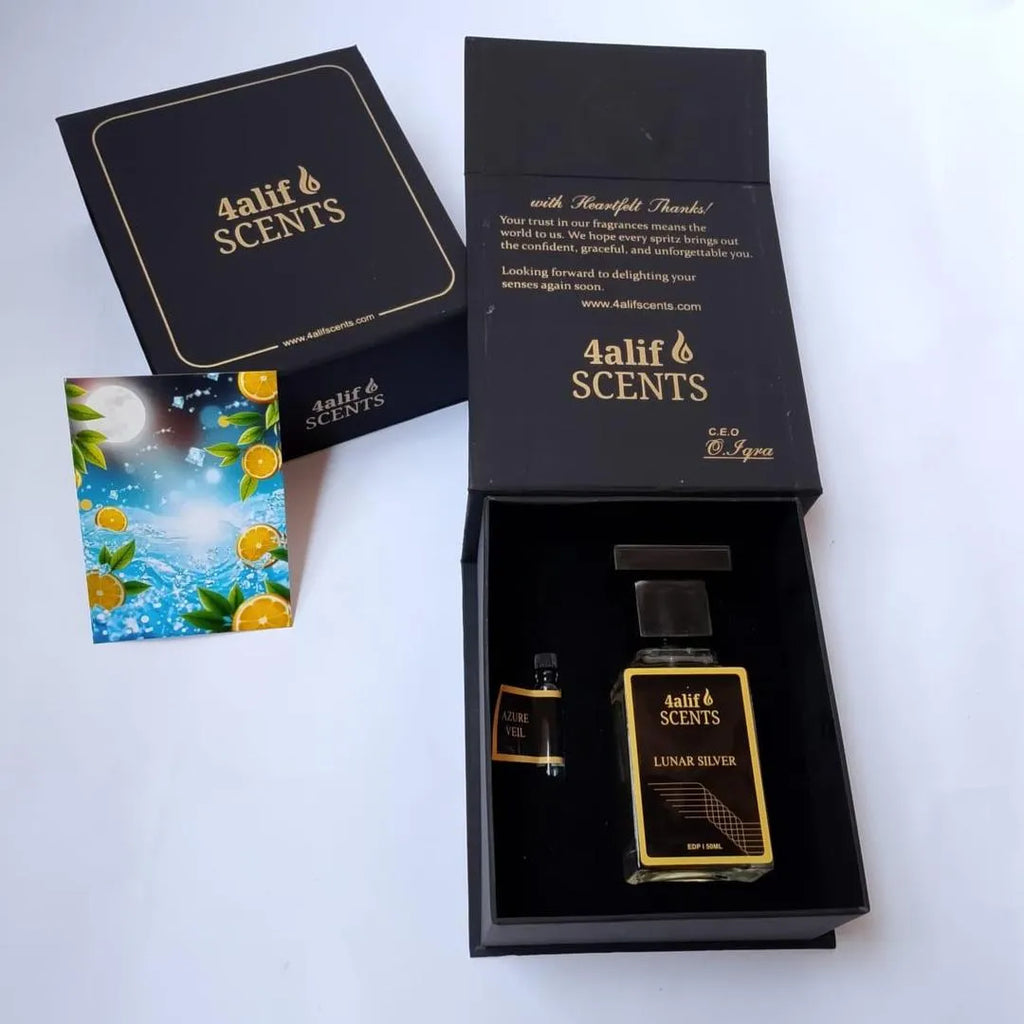 Lunar Silver EDP 50ml Men Perfume Long Lasting Citrus