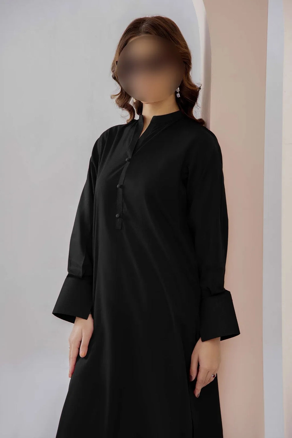 2 Pcs Women's Unstitched Plain Suit