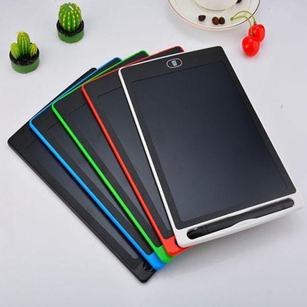 LCD Writing Tablet for Kids 6 Colors Erasable No Mess