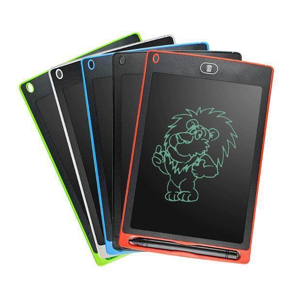 LCD Writing Tablet for Kids 6 Colors Erasable No Mess