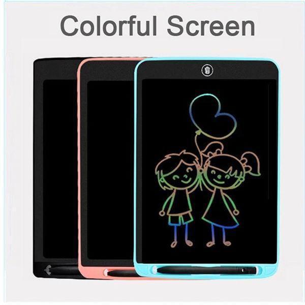 LCD Writing Tablet for Kids 6 Colors Erasable No Mess