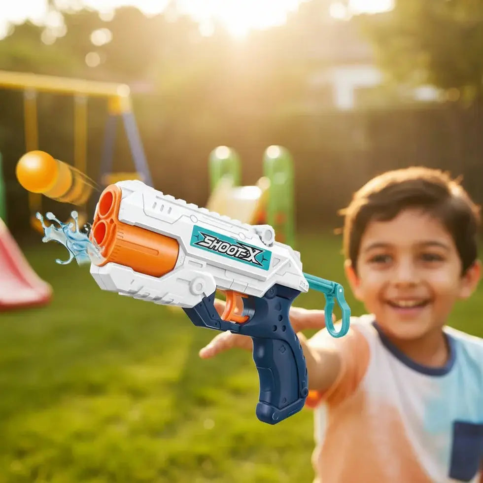 Magic 2-in-1 Water & Shooting Toy Gun