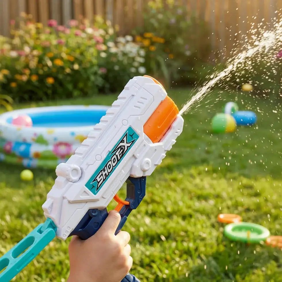 Magic 2-in-1 Water & Shooting Toy Gun