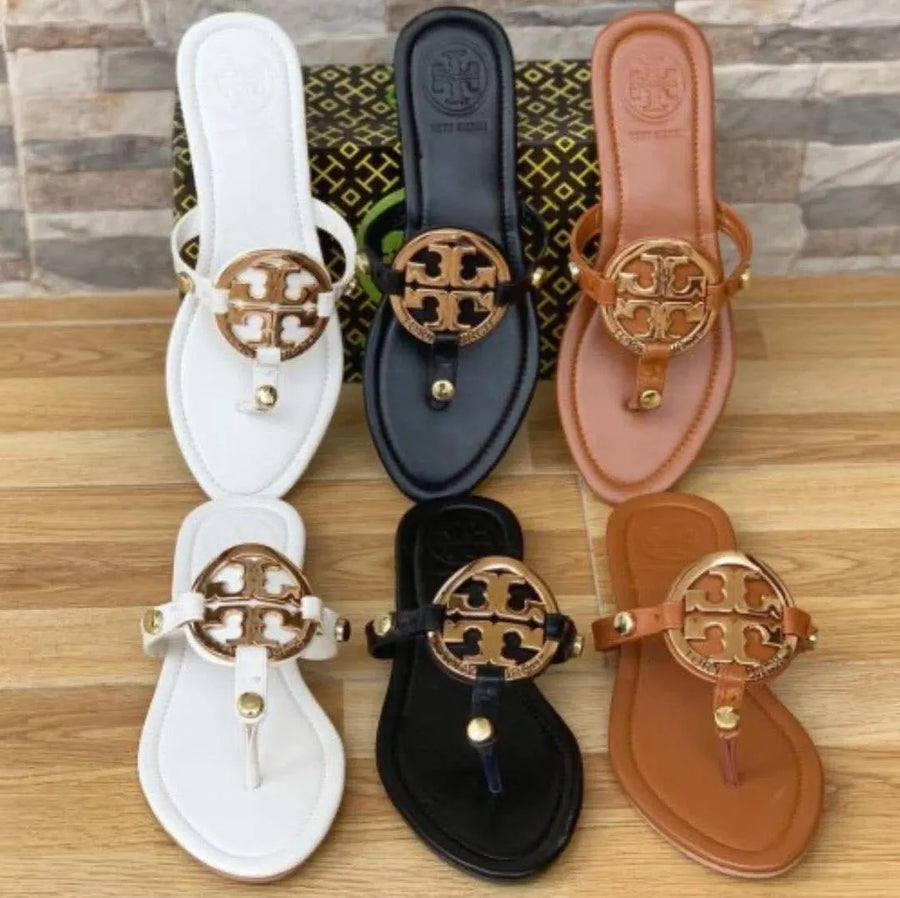 White Women's Tory Burch Thong Sandals Size 7-11