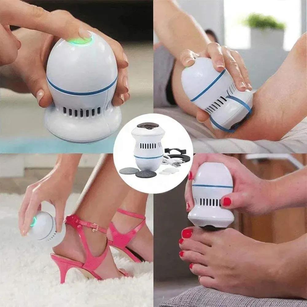 Electric Foot Exfoliator ABS Plastic Home Use